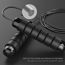 LIFEWAY Jump Rope - Rapid Speed Skipping Rope with Ball Bearing - Adjustable Jump Rope Cable with 6” Memory Foam Handles