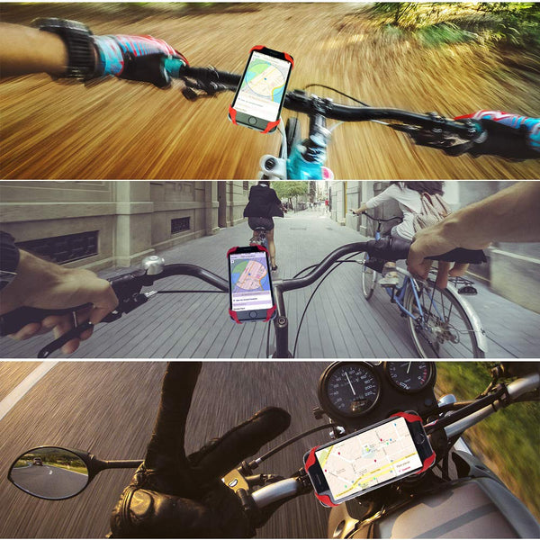 LIFEWAY Phone Mount for Bikes, Motorcycles & Scooters